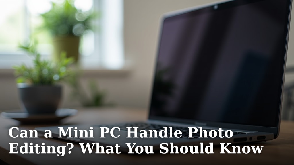 Can a Mini PC Handle Photo Editing? What You Should Know