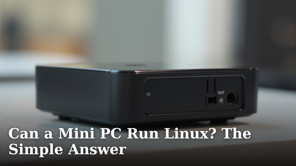 Can a Mini PC Run Linux? The Simple Answer