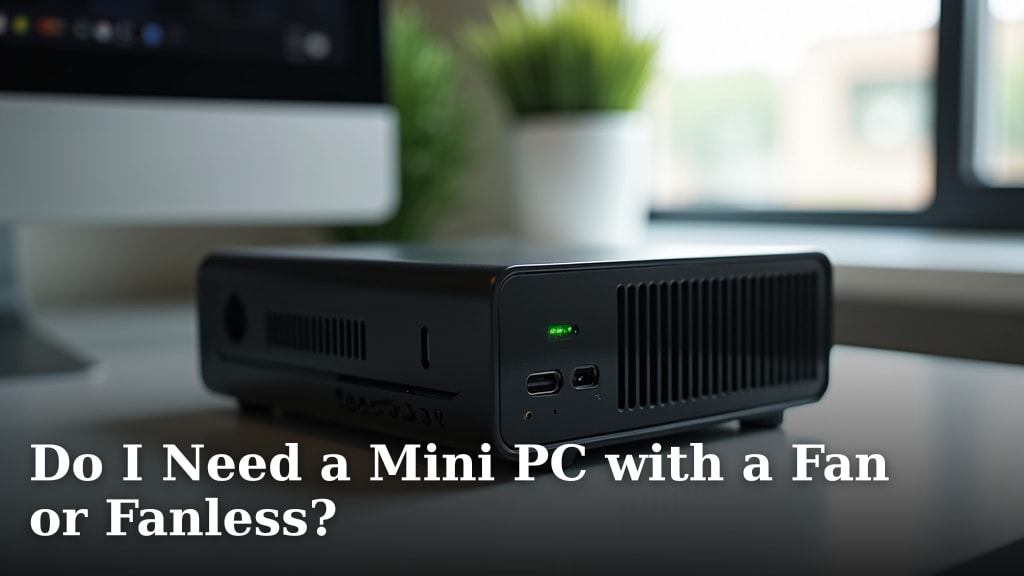 Do I Need a Mini PC with a Fan or Fanless?