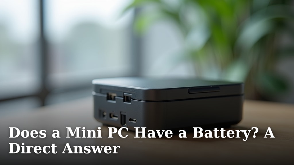 Does a Mini PC Have a Battery? A Direct Answer