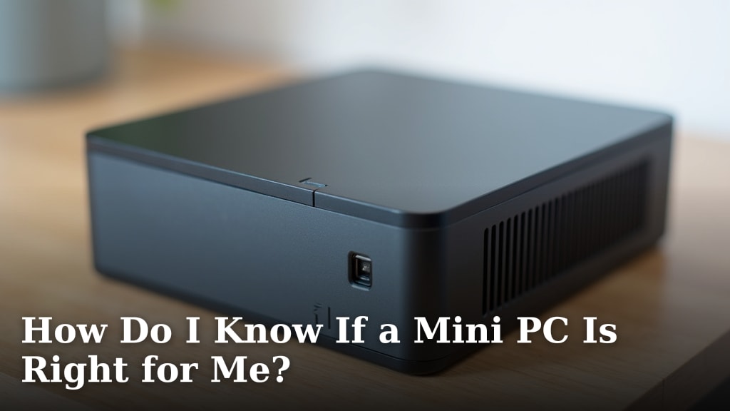 How Do I Know If a Mini PC Is Right for Me?
