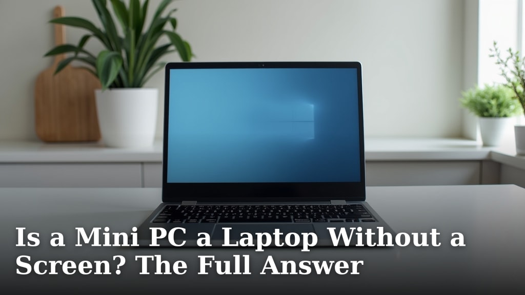 Is a Mini PC a Laptop Without a Screen? The Full Answer
