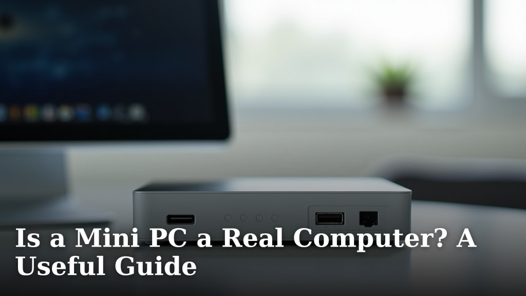 Is a Mini PC a Real Computer? A Useful Guide