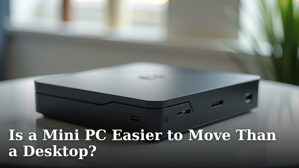 Is a Mini PC Easier to Move Than a Desktop?