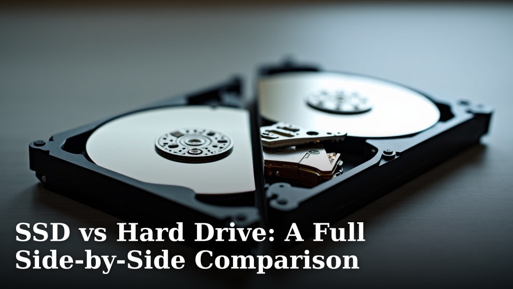 SSD vs Hard Drive: A Full Side-by-Side Comparison