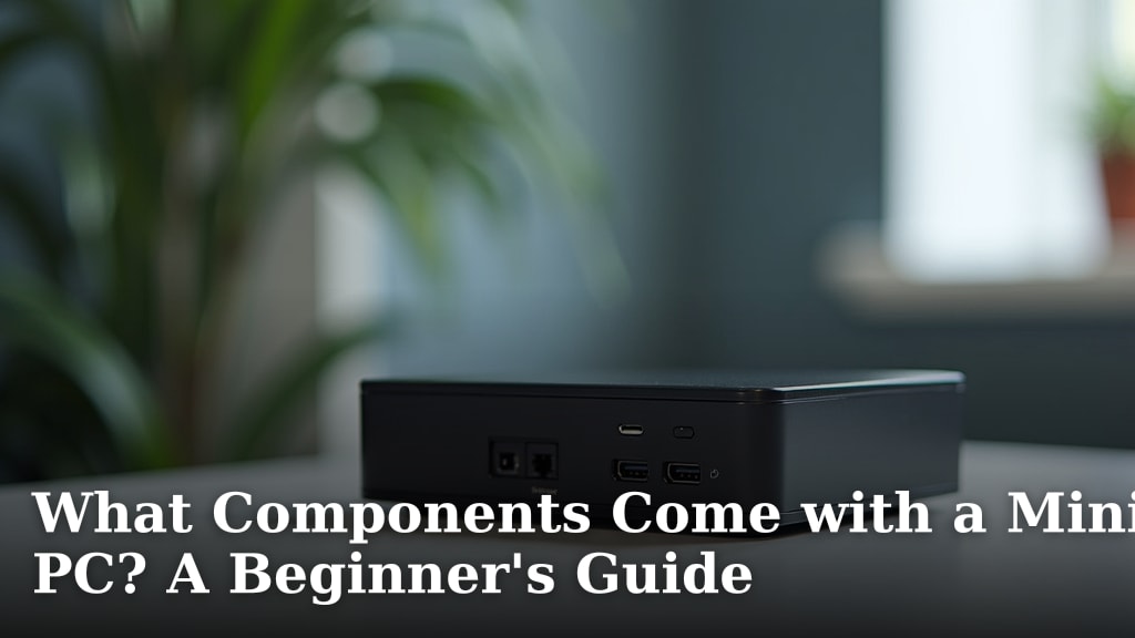 What Components Come with a Mini PC? A Beginner's Guide