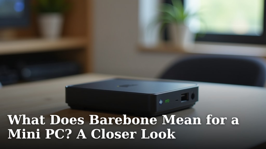 What Does Barebone Mean for a Mini PC? A Closer Look