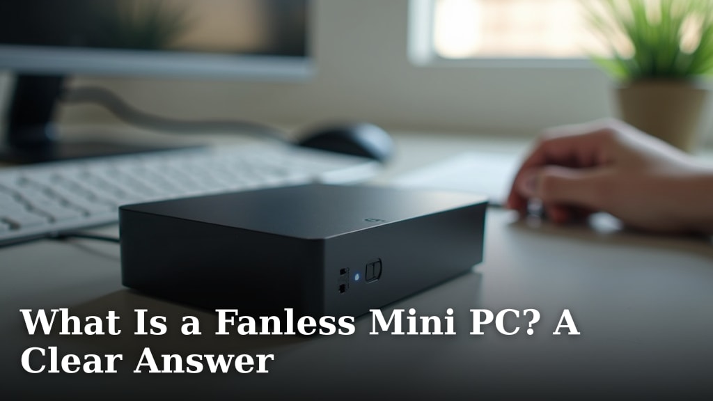 What Is a Fanless Mini PC? A Clear Answer