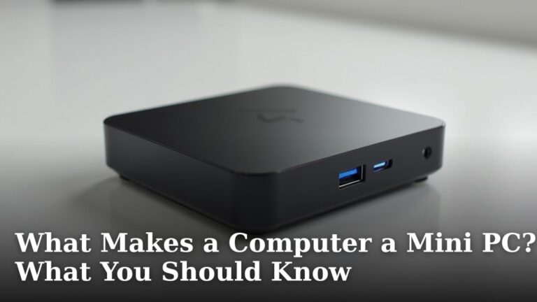 What Makes a Computer a Mini PC? What You Should Know