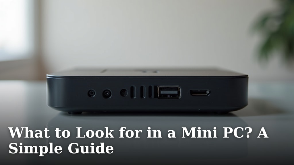 What to Look for in a Mini PC? A Simple Guide